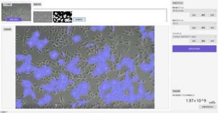 AI画像細胞活動認識技術のイメージ2